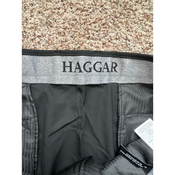 Men's Haggar Slim Straight Dress Pant, NWT, 36"x30", black - Picture 5 of 9